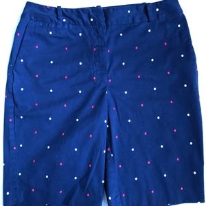 Talbots Bermuda shorts size 10 heritage style blue